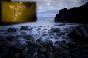 Membership Level 3: Ageless - smooth stones in a rocky ocean bay