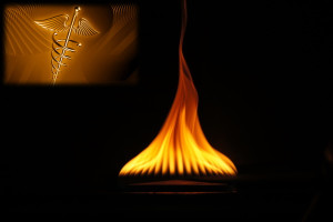 Membership Level 1: Ignite - an oven burner flame